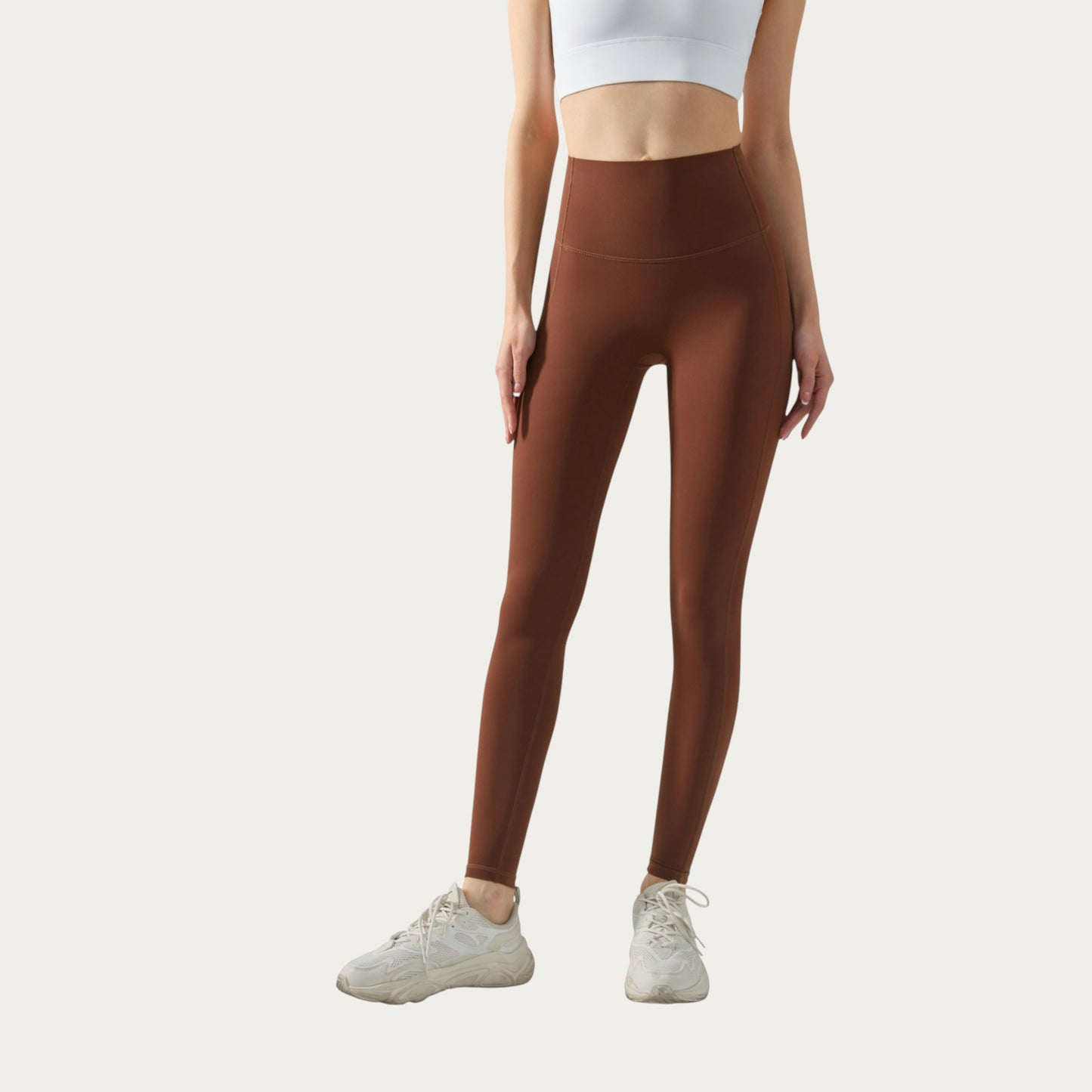 Anna-Kaci Active Women's High Waist Compression Leggings with Seamless Stretch Fit and Smooth Sculpting Design