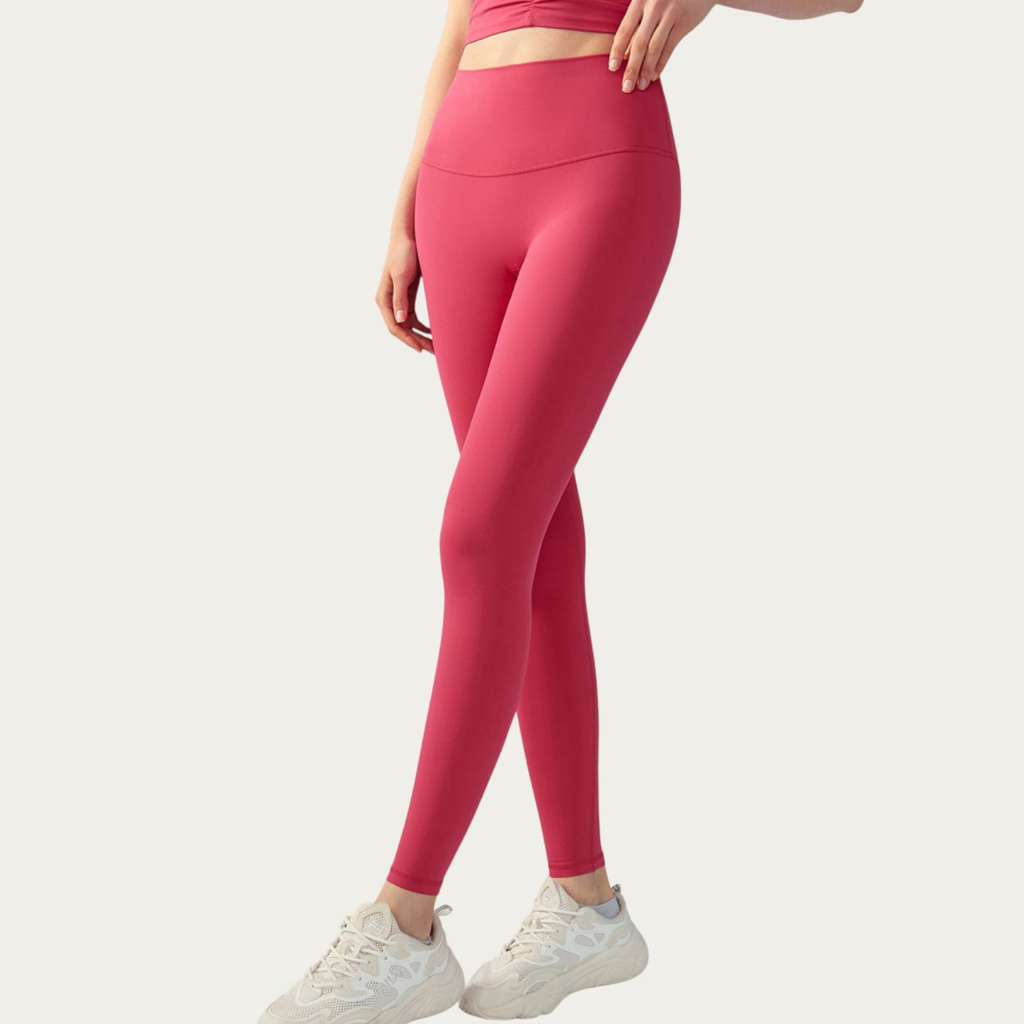 Anna-Kaci Active Women's High Waist Compression Leggings with Seamless Stretch Fit and Smooth Sculpting Design