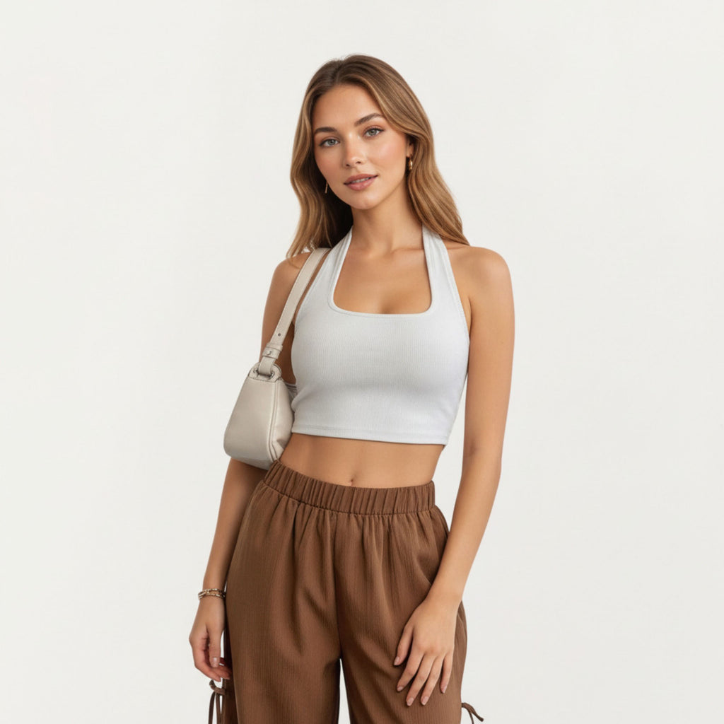 Anna-Kaci Women¡¯s Wide Leg Lounge Pants with Soft Relaxed Fit Elastic Waistband and Adjustable Side Tie Accents