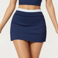 Anna-Kaci Active Women's High Waist Active Skort with Wide Supportive Waistband and Smooth Stretch Performance Fabric for Sleek Contoured Fit