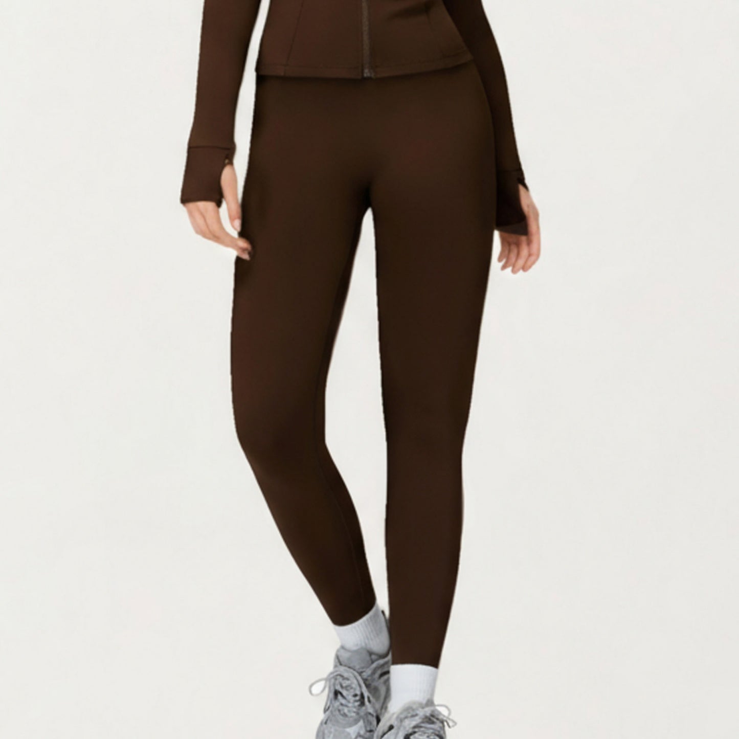 Anna-Kaci Active Women's High Waist Seamless Performance Leggings with Smooth Stretch Fabric and Contoured Supportive Fit for Everyday Active Comfort