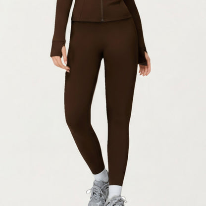 Anna-Kaci Active Women's High Waist Seamless Performance Leggings with Smooth Stretch Fabric and Contoured Supportive Fit for Everyday Active Comfort