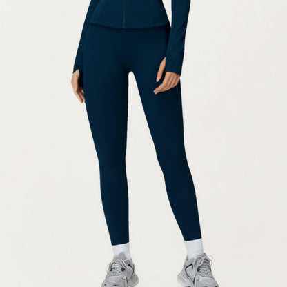 Anna-Kaci Active Women's High Waist Seamless Performance Leggings with Smooth Stretch Fabric and Contoured Supportive Fit for Everyday Active Comfort