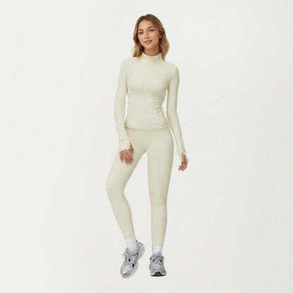 Anna-Kaci Active Women's High Waist Seamless Performance Leggings with Smooth Stretch Fabric and Contoured Supportive Fit for Everyday Active Comfort