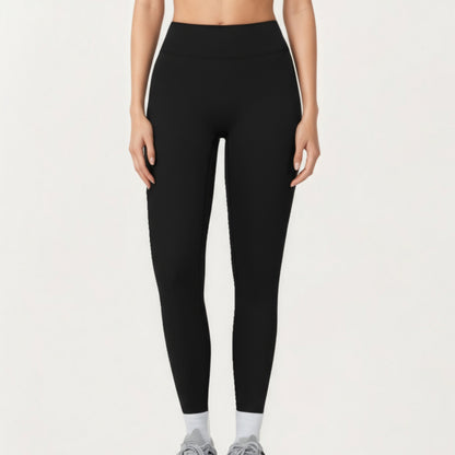 Anna-Kaci Active Women's High Waist Seamless Athletic Leggings with Smooth Stretch Fabric and Contoured Fit for Streamlined Everyday Comfort
