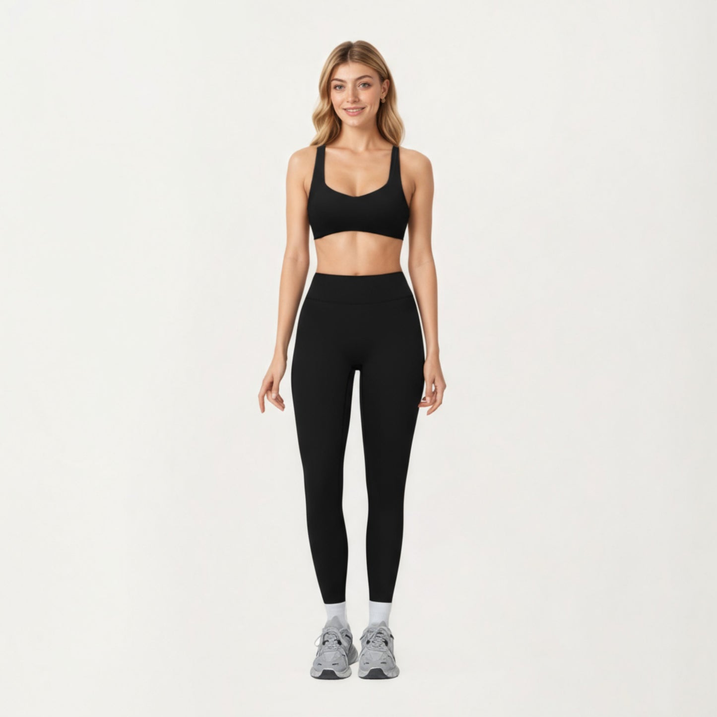 Anna-Kaci Active Women's High Waist Seamless Athletic Leggings with Smooth Stretch Fabric and Contoured Fit for Streamlined Everyday Comfort