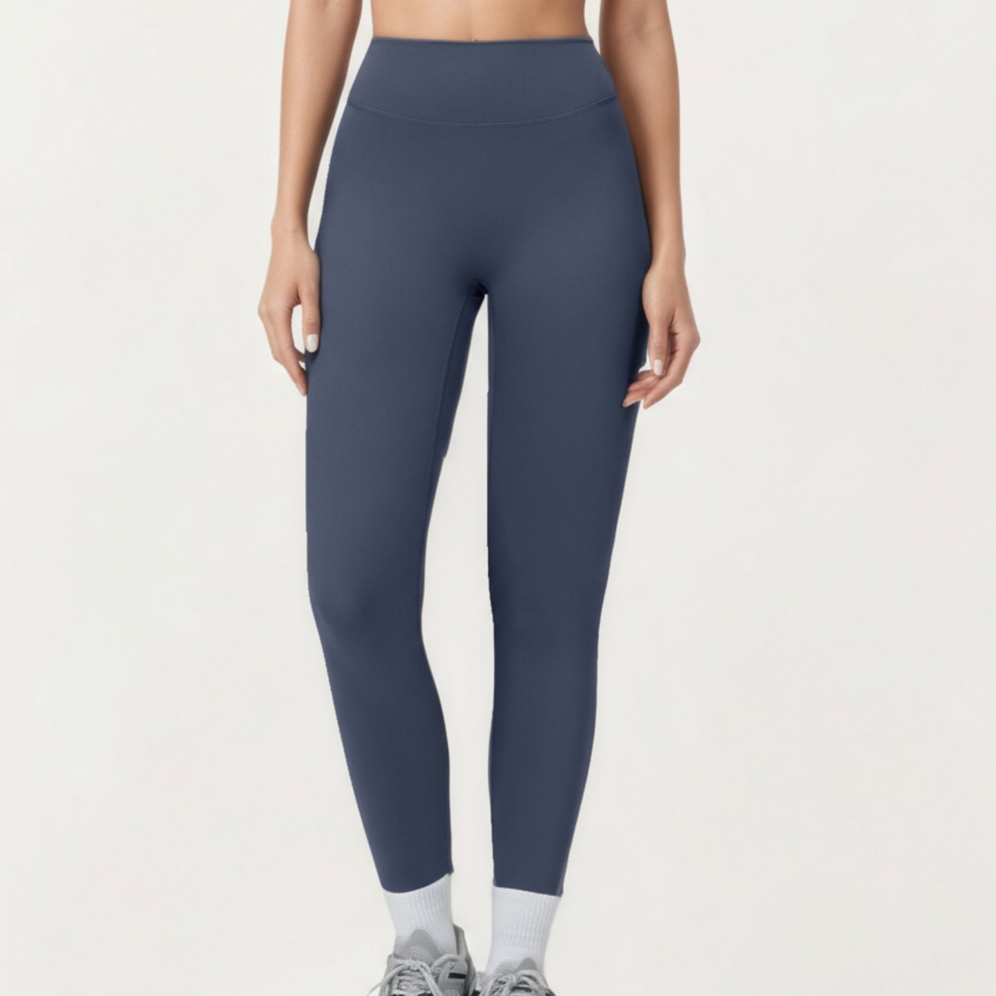 Anna-Kaci Active Women's High Waist Seamless Athletic Leggings with Smooth Stretch Fabric and Contoured Fit for Streamlined Everyday Comfort