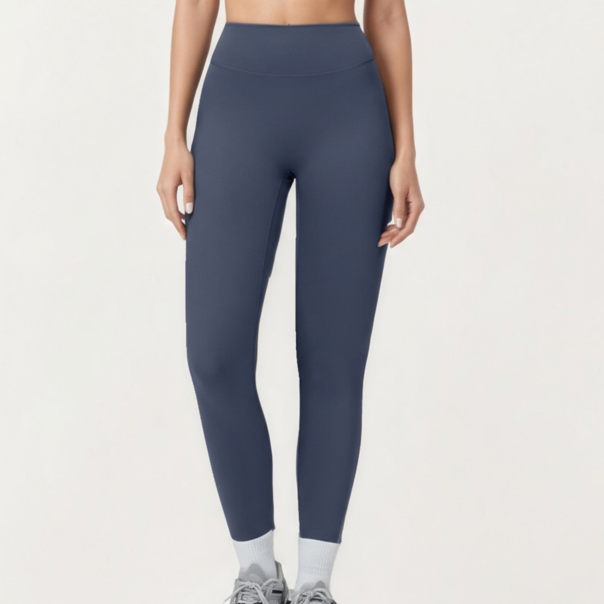 Anna-Kaci Active Women's High Waist Seamless Athletic Leggings with Smooth Stretch Fabric and Contoured Fit for Streamlined Everyday Comfort