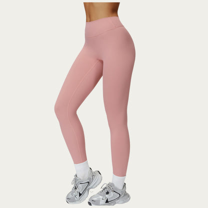 Anna-Kaci Active Women's High Waist Seamless Athletic Leggings with Smooth Stretch Fabric and Contoured Fit for Streamlined Everyday Comfort