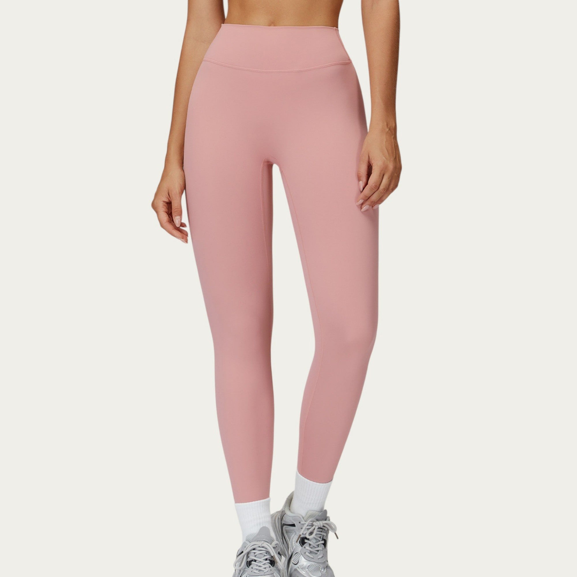 Anna-Kaci Active Women's High Waist Seamless Athletic Leggings with Smooth Stretch Fabric and Contoured Fit for Streamlined Everyday Comfort