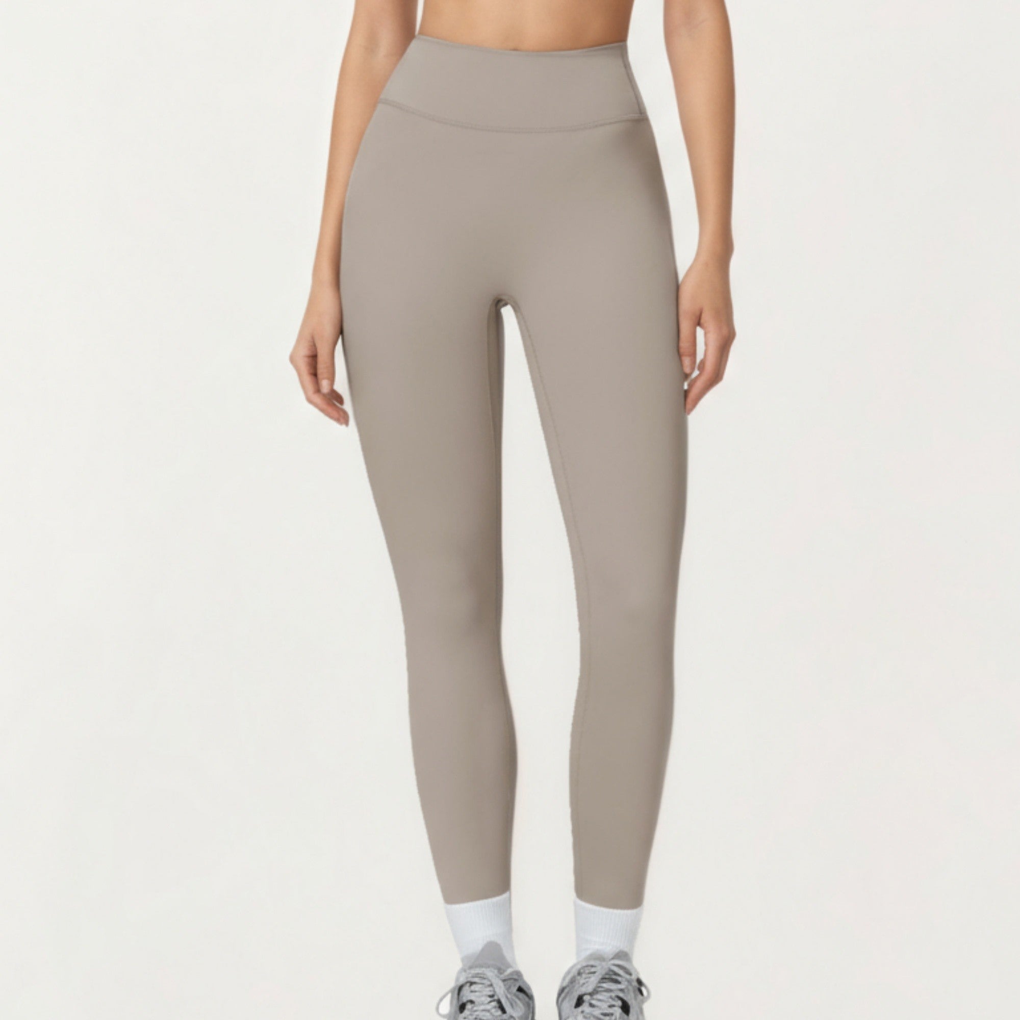 Anna-Kaci Active Women's High Waist Seamless Athletic Leggings with Smooth Stretch Fabric and Contoured Fit for Streamlined Everyday Comfort