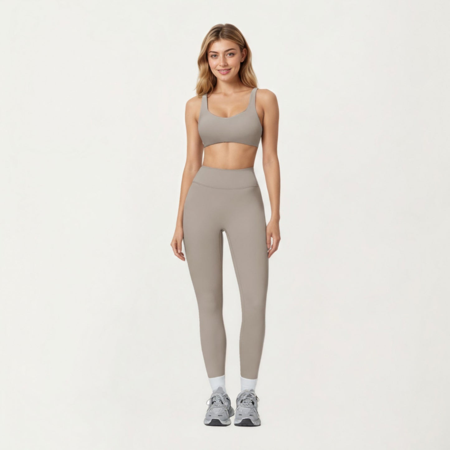 Anna-Kaci Active Women's High Waist Seamless Athletic Leggings with Smooth Stretch Fabric and Contoured Fit for Streamlined Everyday Comfort