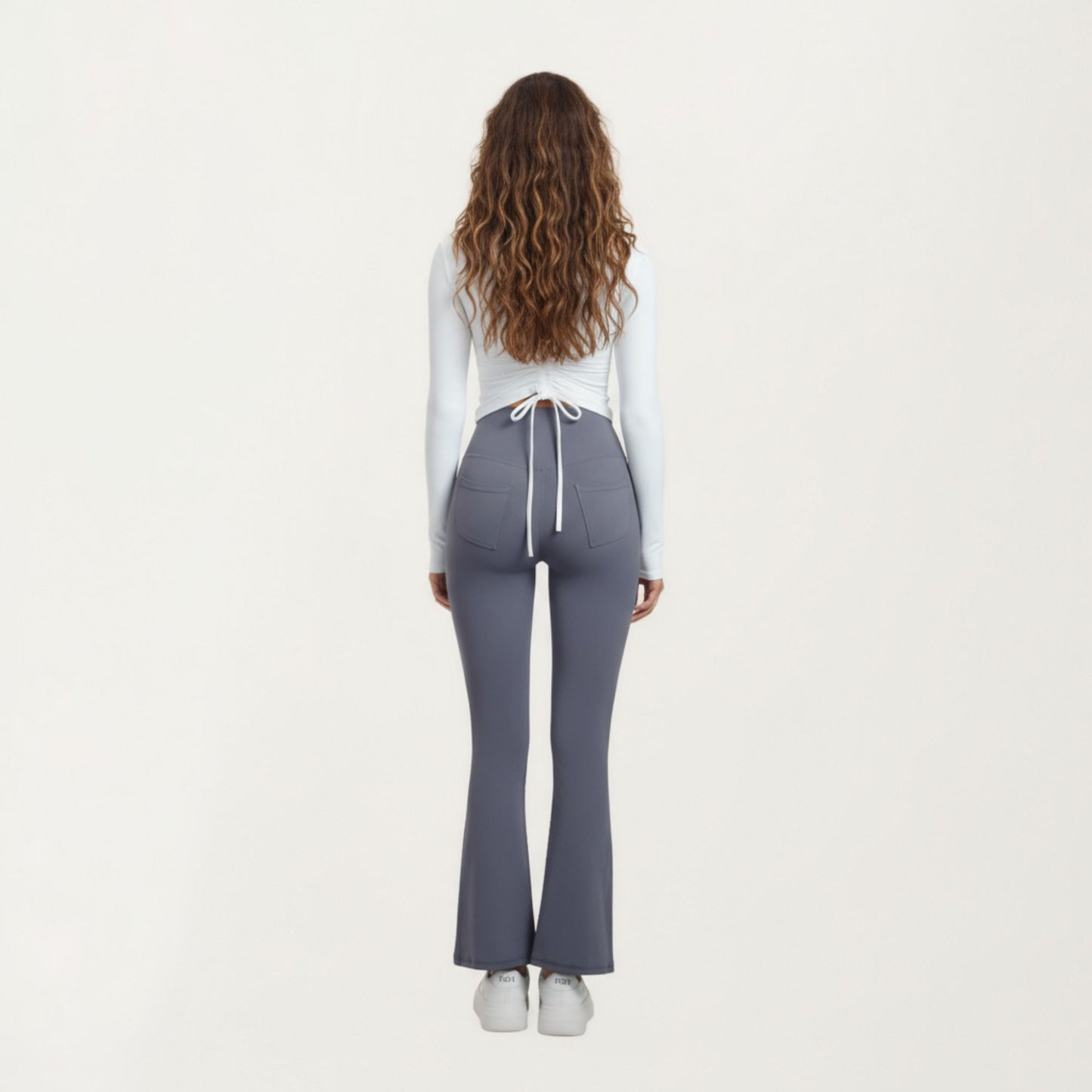 Anna-Kaci Active Women¡¯s Long Sleeve Fitted Active Top with Smooth Stretch Fabric Contoured Seaming