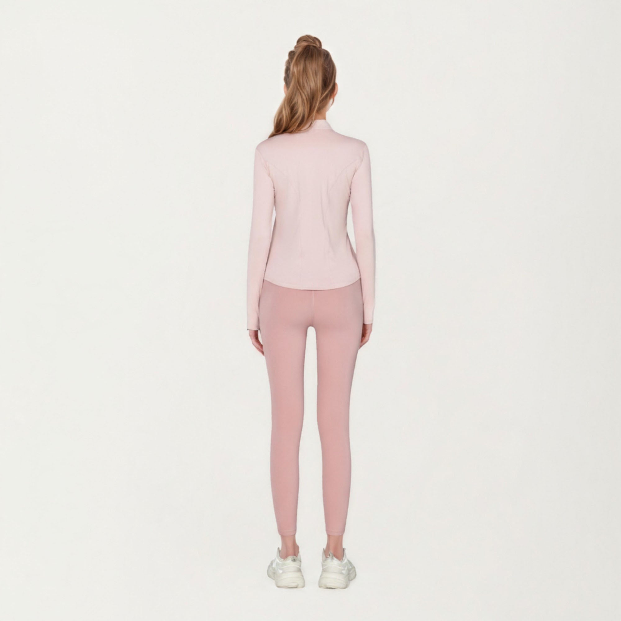 Anna-Kaci Active Women¡¯s Long Sleeve Active Top with High Neck Half Zip Front Smooth Stretch Fabric and Contoured Fit