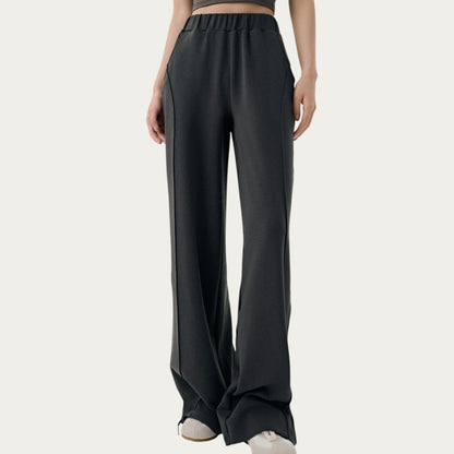 Anna-Kaci Active Women¡¯s High Waist Wide Leg Pants with Soft Stretch Fabric Relaxed Flowing Silhouette