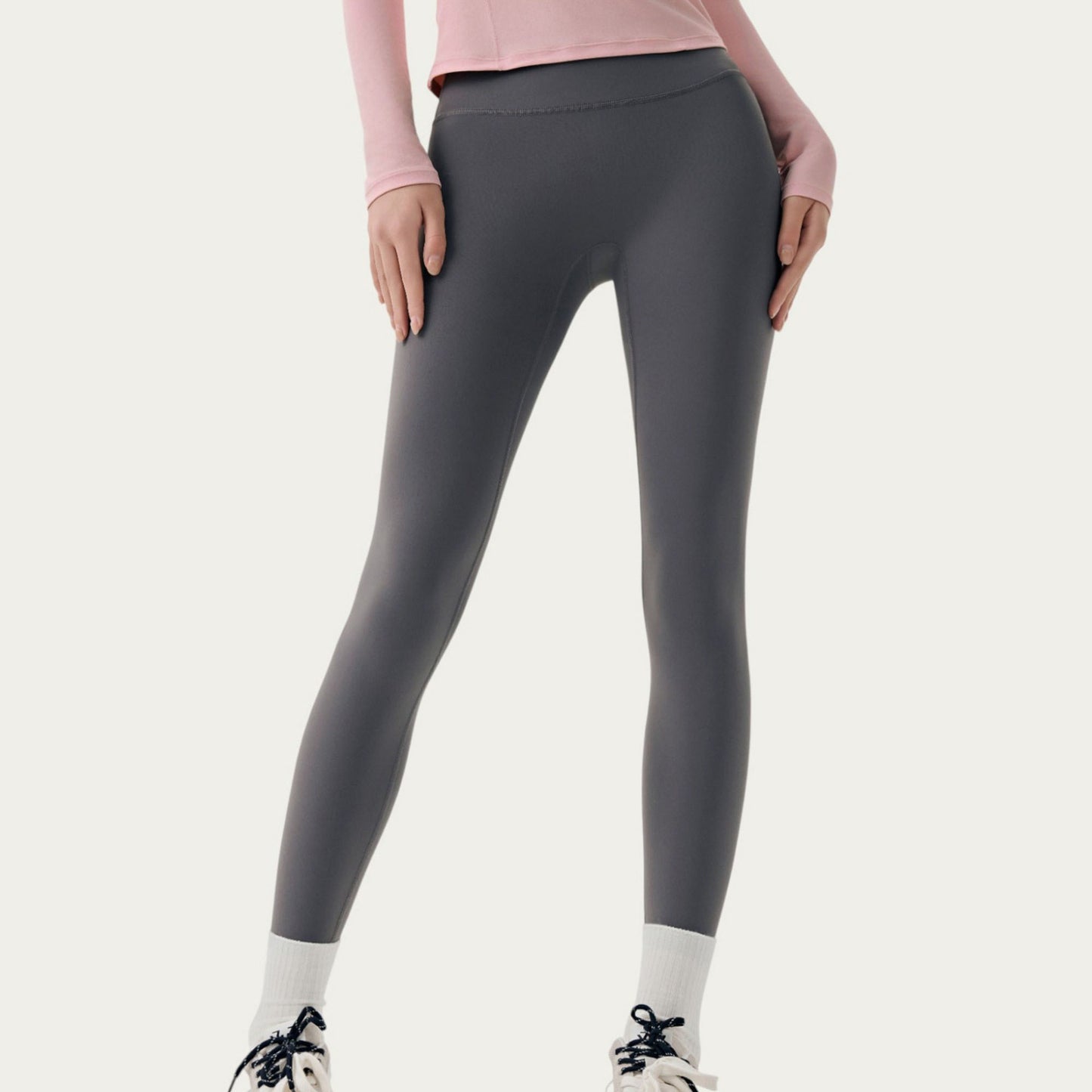 Anna-Kaci Active Women¡¯s High Waist Full Length Active Leggings with Sleek Stretch Fabric Smooth Contoured Fit