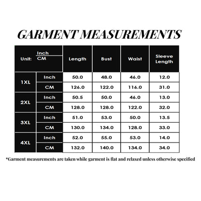 Anna-Kaci Lounge Women' s Abstract Print Midi Dress with Soft Draped Silhouette, Relaxed Short Sleeves and Lightweight Fabric Finish