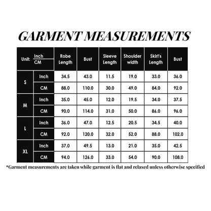 Anna-Kaci Lounge Women's 2-Piece Set Satin Slip Dress and Open Front Robe with Flowing Draped Sleeves and Lightweight Fabric