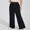 Anna-Kaci Women's High Waist Wide Leg Lounge Pants with Soft Stretch Fabric Relaxed Fit and Flowing Full Length Design