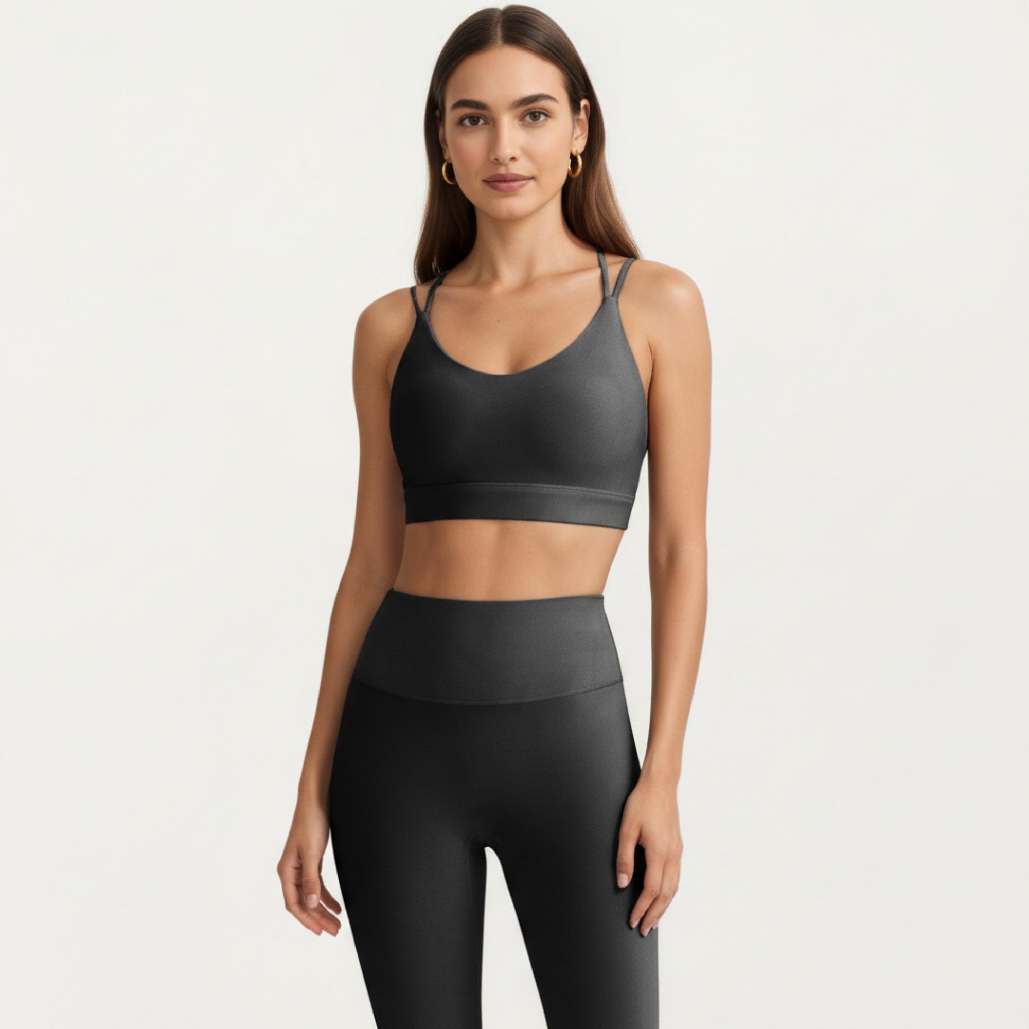 Anna-Kaci Active Women's Strappy Back Low Impact Sports Bra