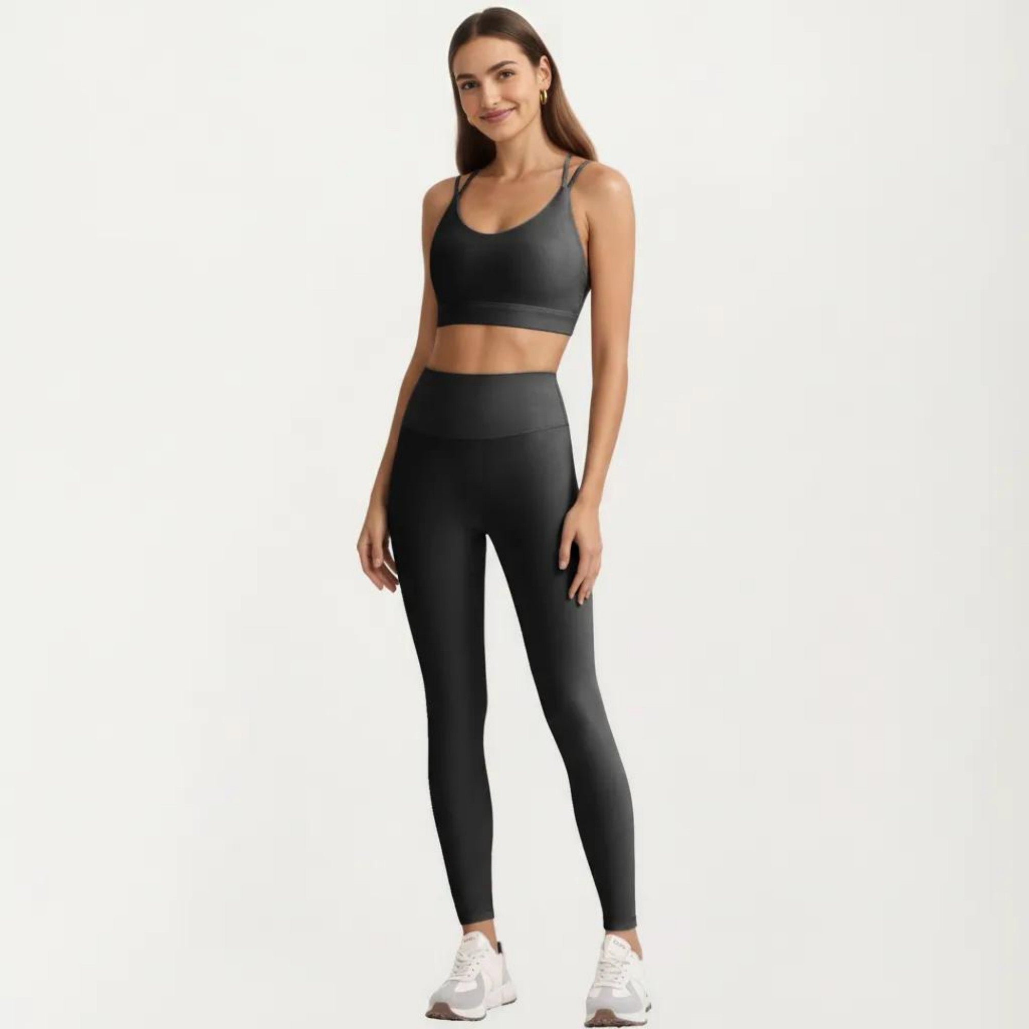 Anna-Kaci Active Women's Strappy Back Low Impact Sports Bra