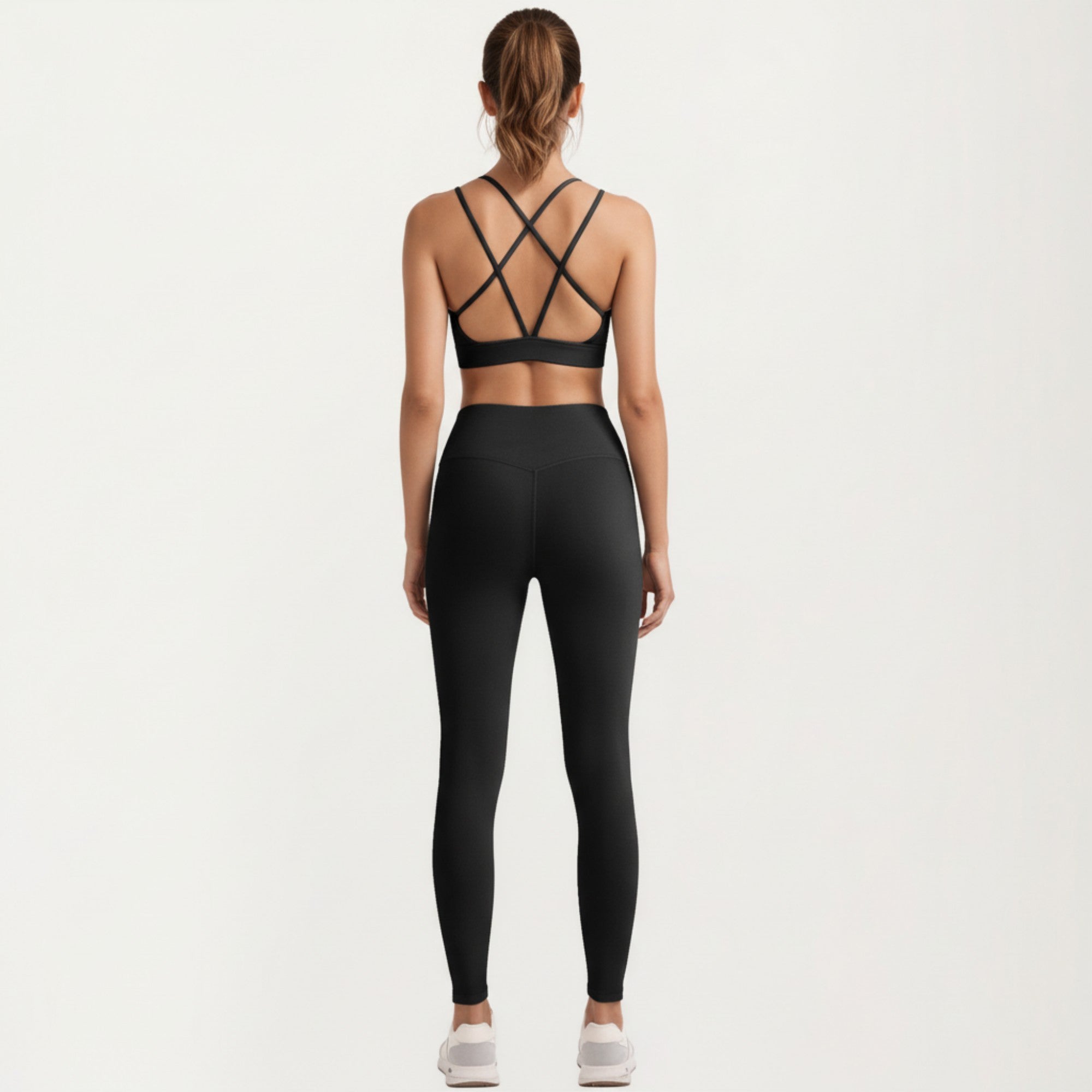 Anna-Kaci Active Women's Strappy Back Low Impact Sports Bra