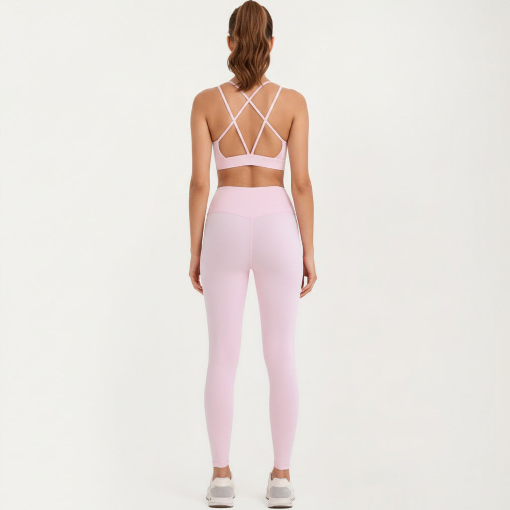 Anna-Kaci Active Women's Strappy Back Low Impact Sports Bra