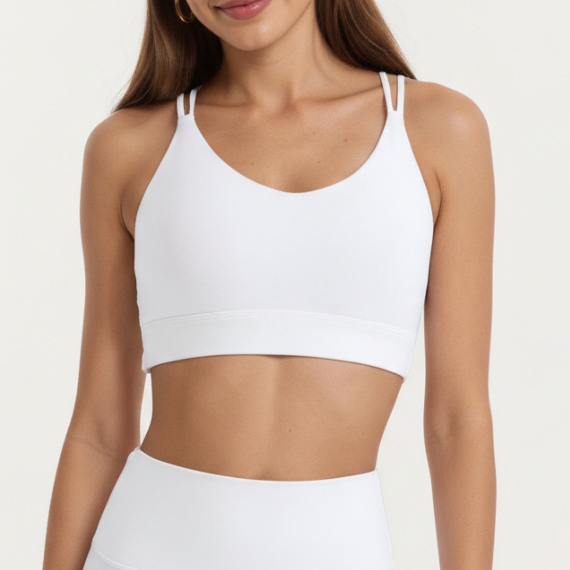 Anna-Kaci Active Women's Strappy Back Low Impact Sports Bra