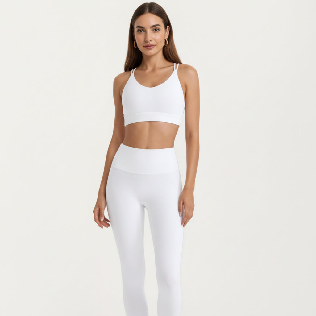 Anna-Kaci Active Women's Strappy Back Low Impact Sports Bra