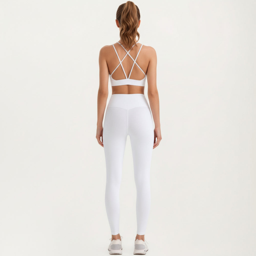 Anna-Kaci Active Women's Strappy Back Low Impact Sports Bra