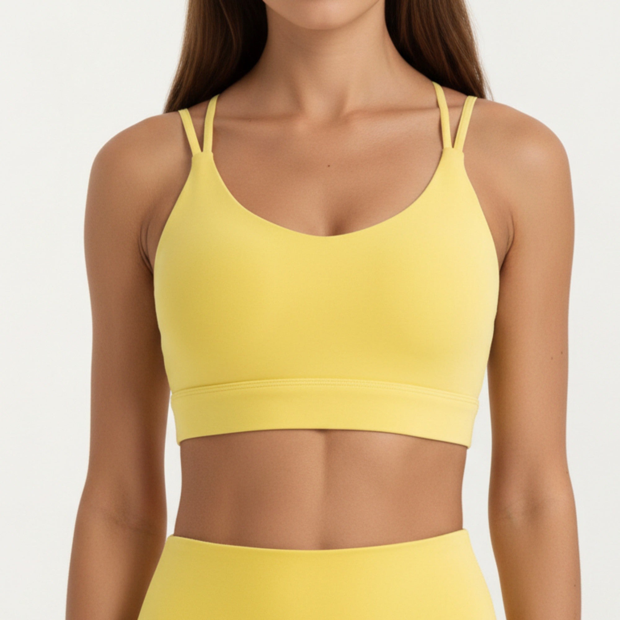 Anna-Kaci Active Women's Strappy Back Low Impact Sports Bra
