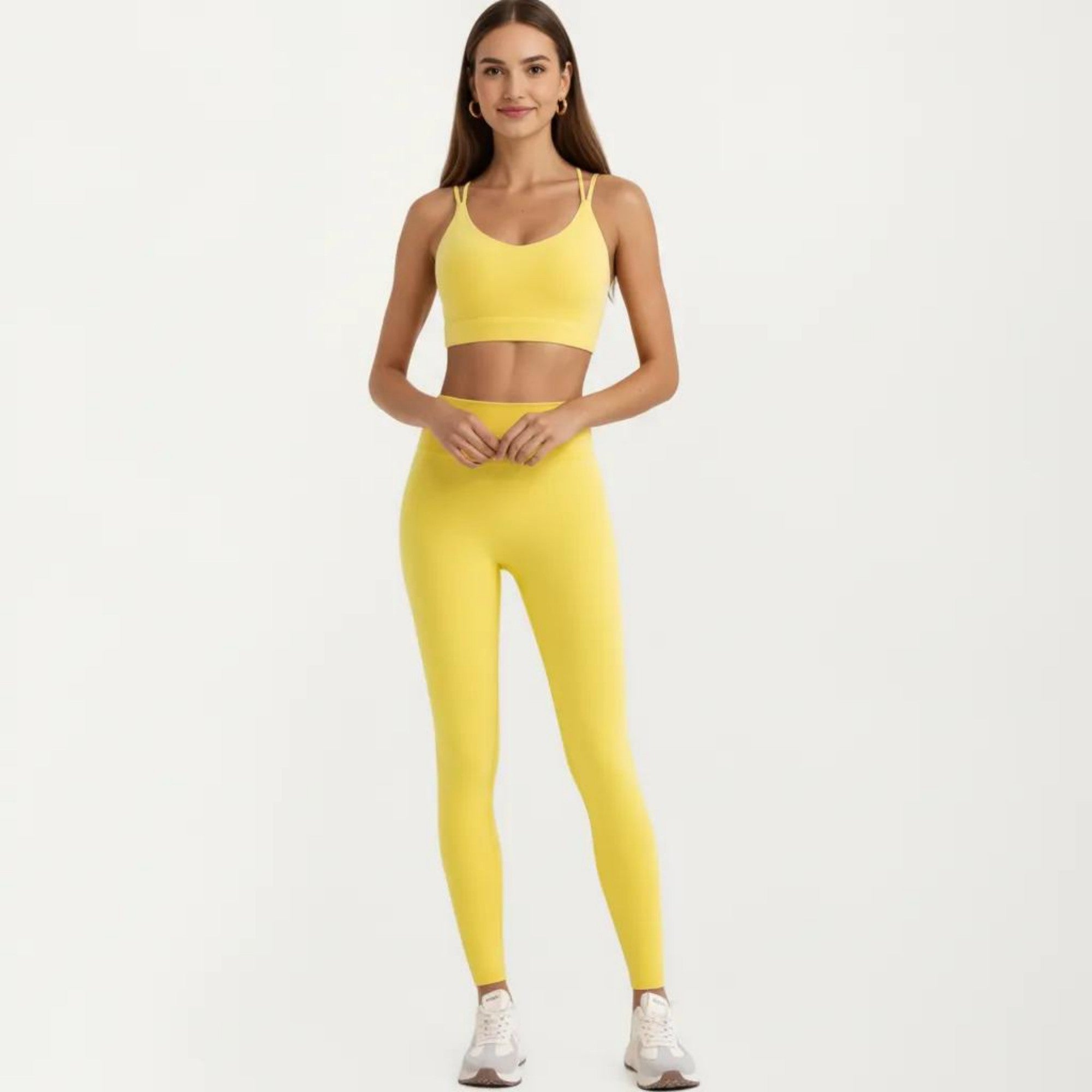 Anna-Kaci Active Women's Strappy Back Low Impact Sports Bra
