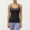Anna-Kaci Active Women's Fitted Athletic Tank Top with Double Strap Back and Smooth Stretch Knit Fabric