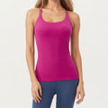 Anna-Kaci Active Women's Strappy Back Athletic Tank Top with Smooth Stretch Fabric and Fitted Silhouette