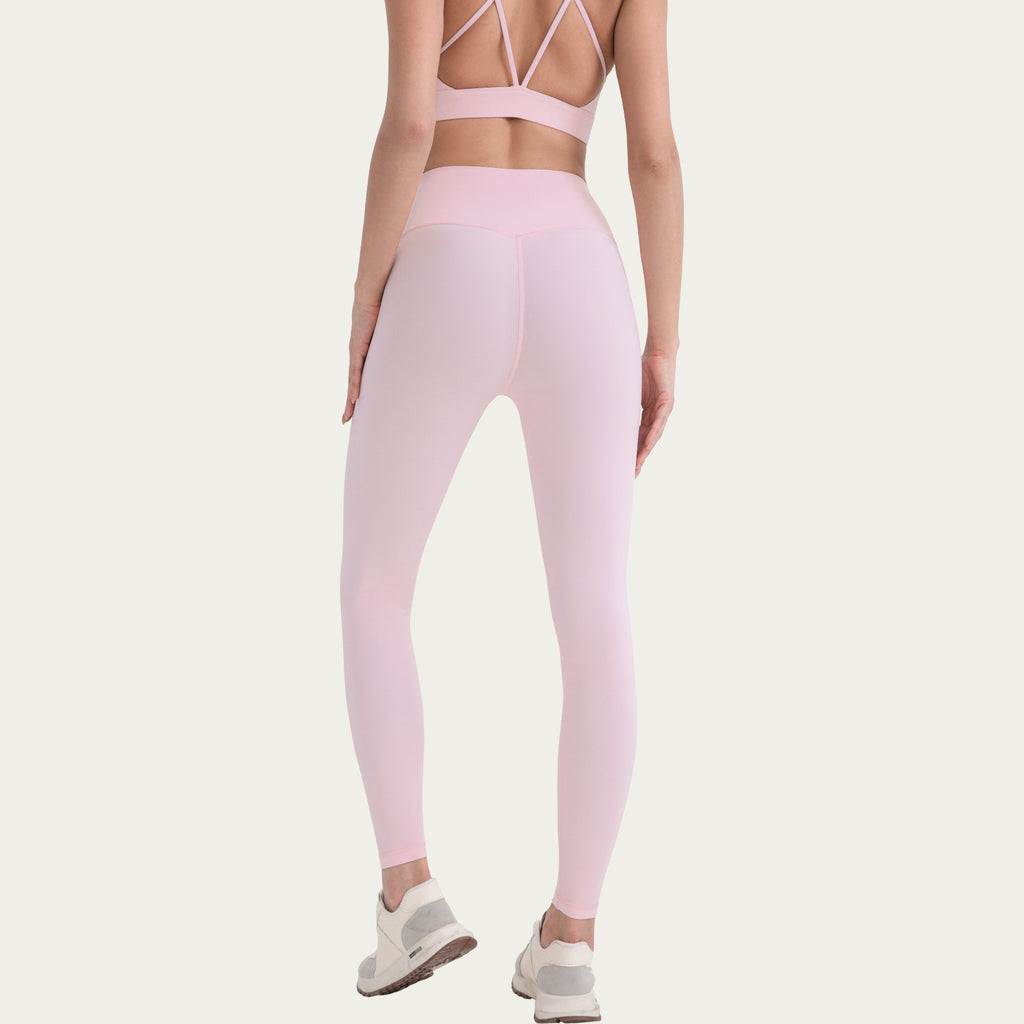 Anna-Kaci Active Women's High Waist Stretch Knit Leggings with Wide Waistband and Smooth Sculpting Fit