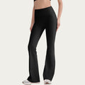 Anna-Kaci Active Women's High Waist Flare Leg Pants with Smooth Stretch Fit