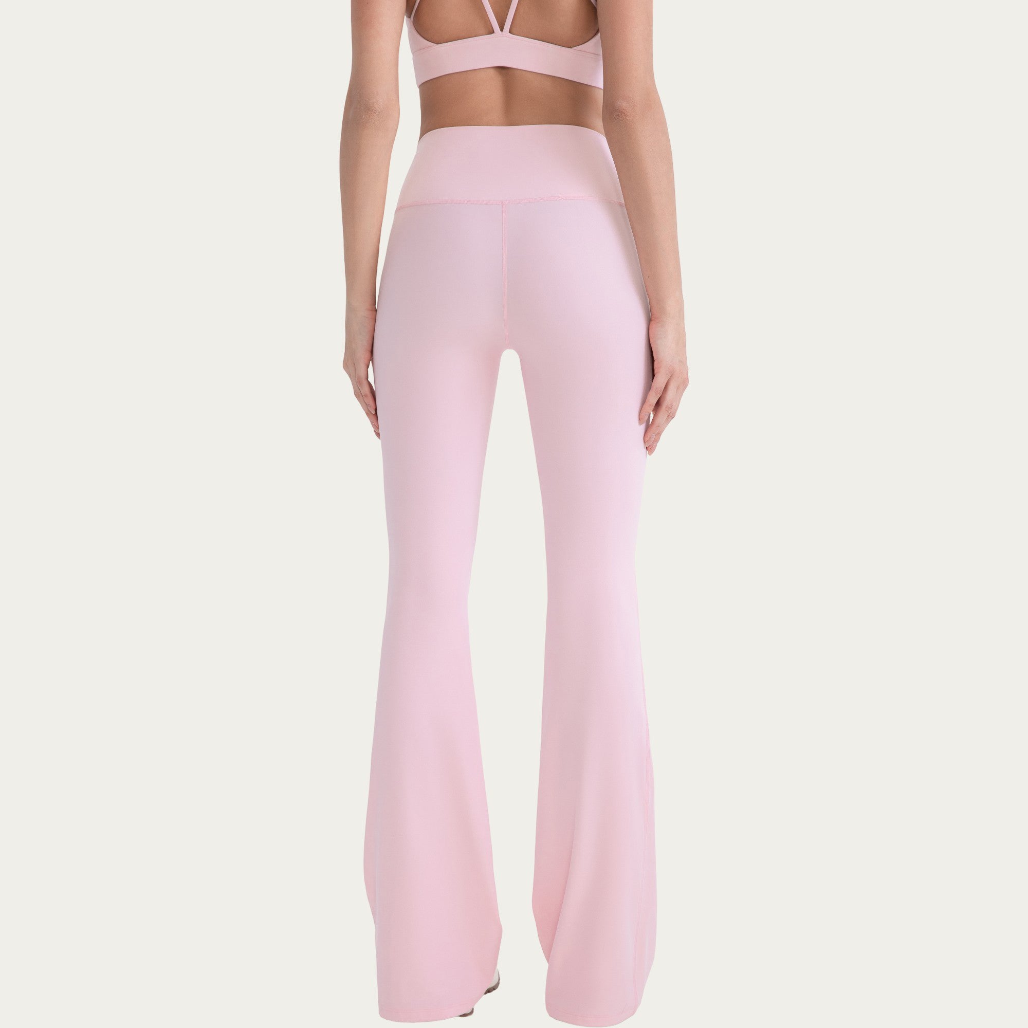 Anna-Kaci Active Women's High Waist Flare Leg Pants with Smooth Stretch Fit
