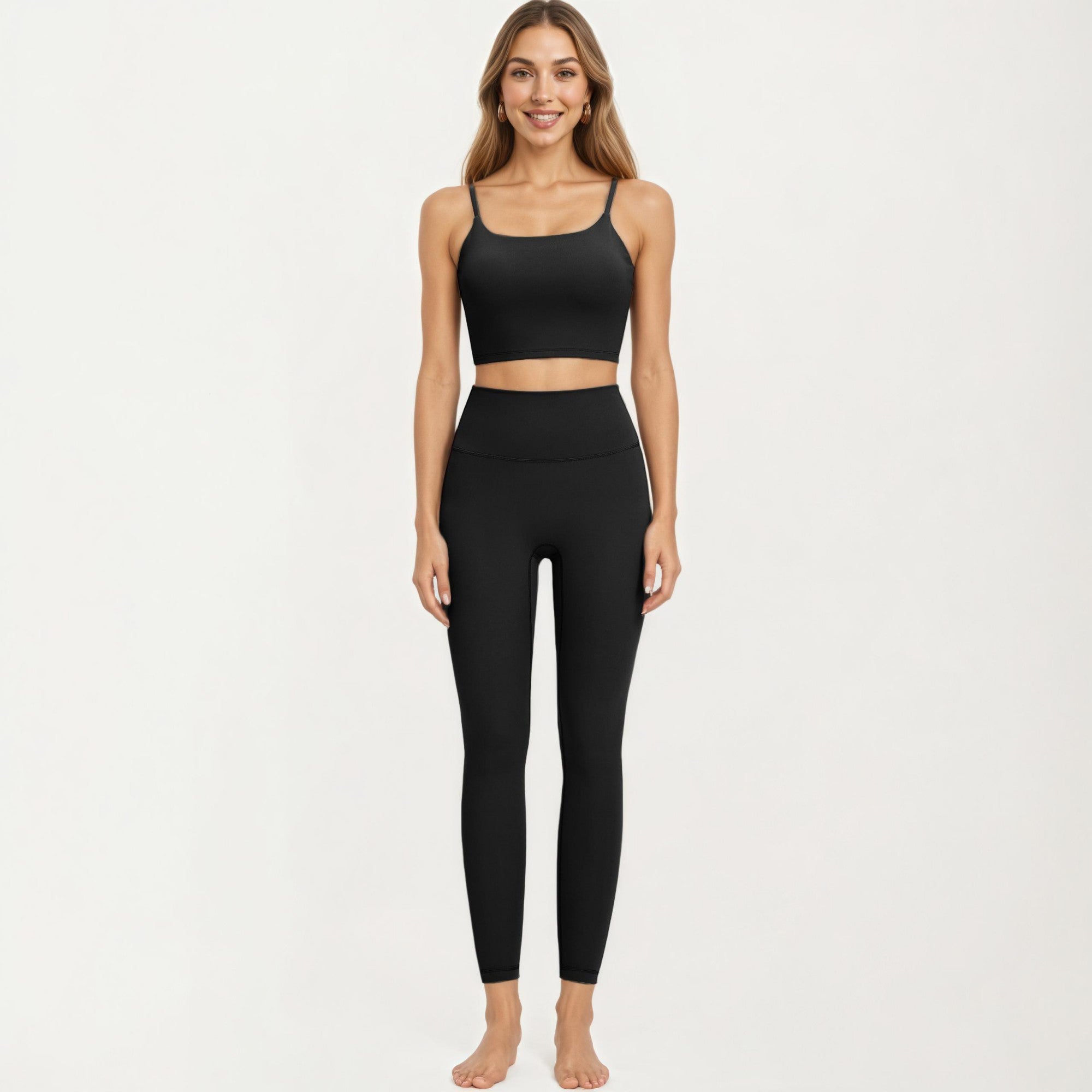 Anna-Kaci Active Women's High Waist Stretch Leggings with Smooth Sculpting Fit