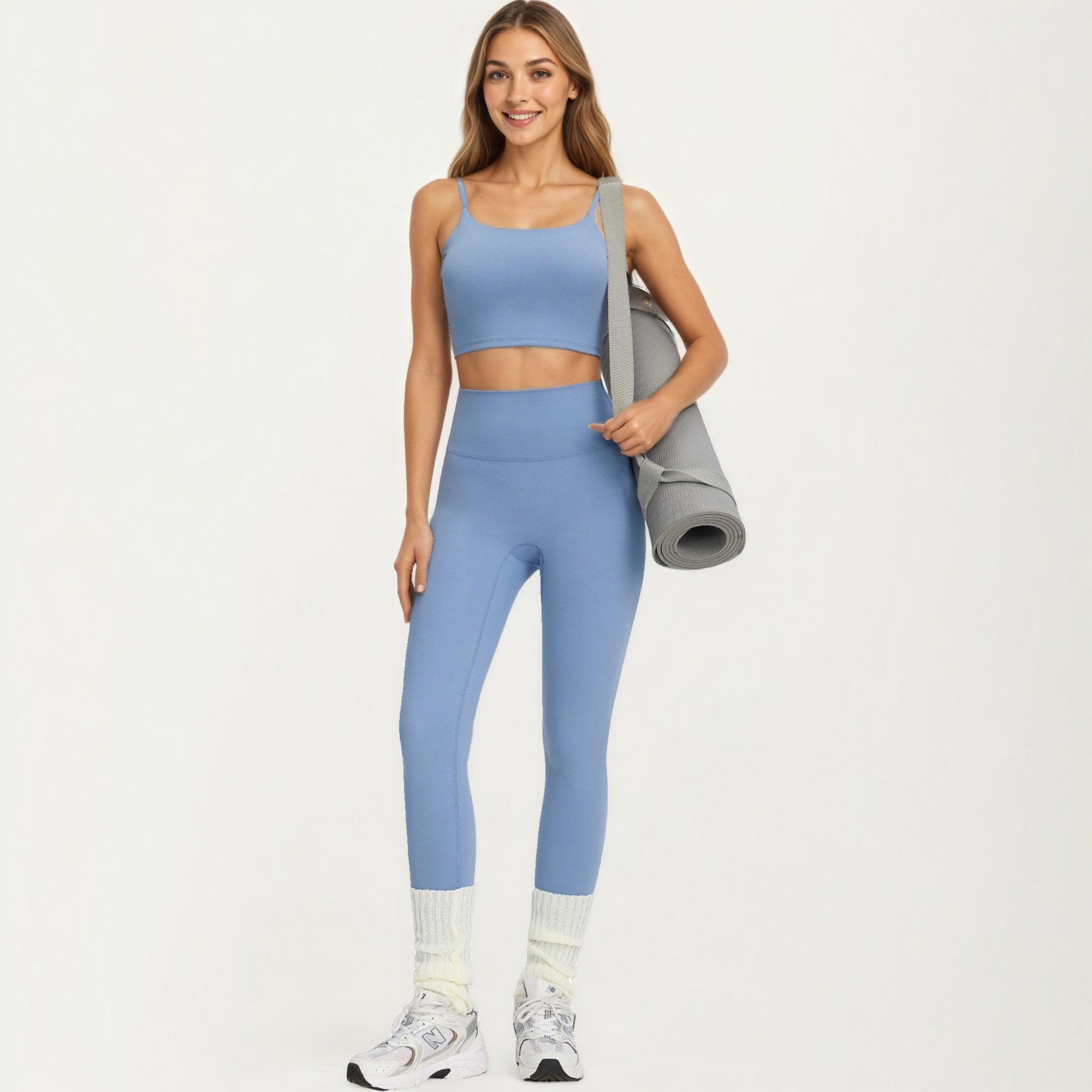 Anna-Kaci Active Women's High Waist Stretch Leggings with Smooth Sculpting Fit