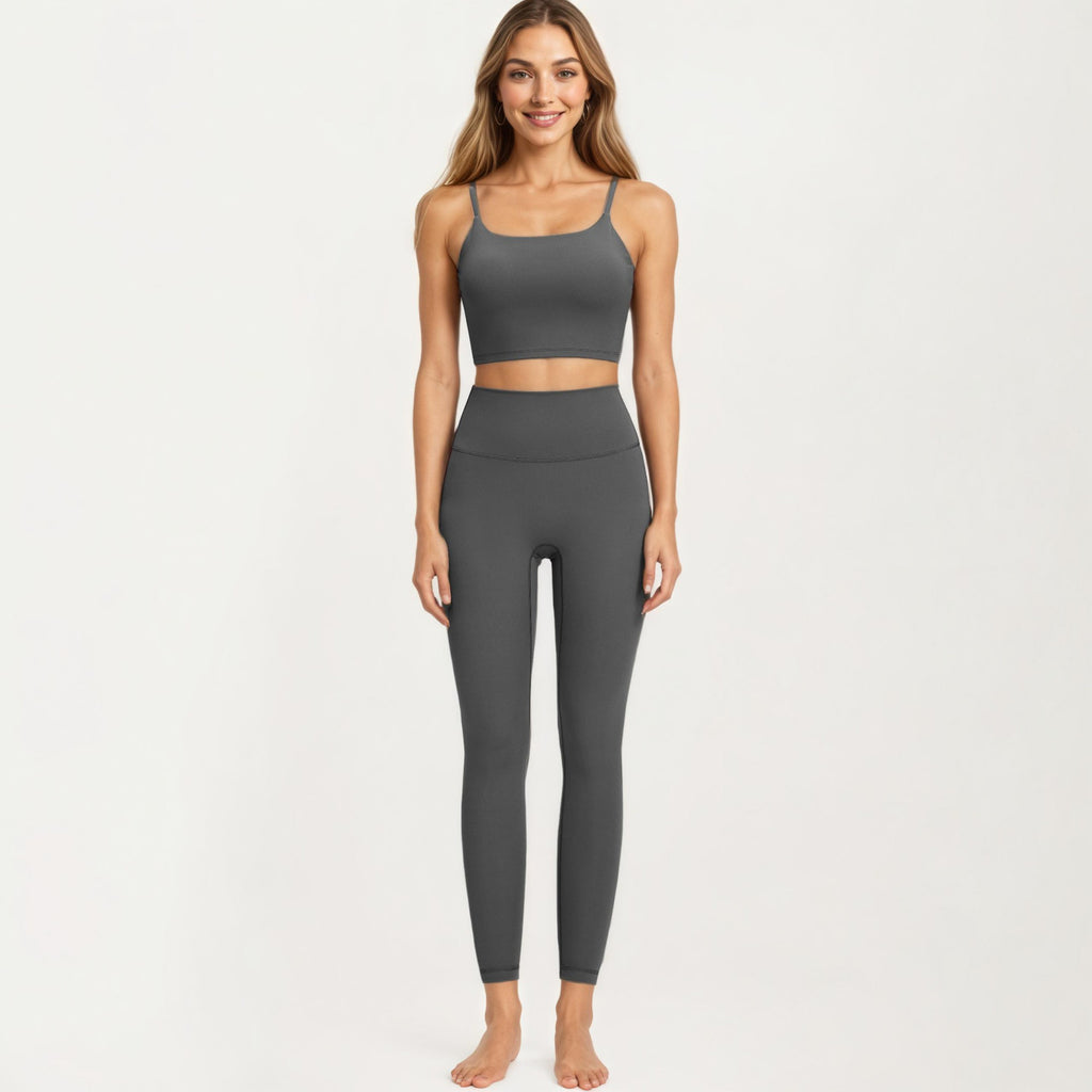 Anna-Kaci Active Women's High Waist Stretch Leggings with Smooth Sculpting Fit