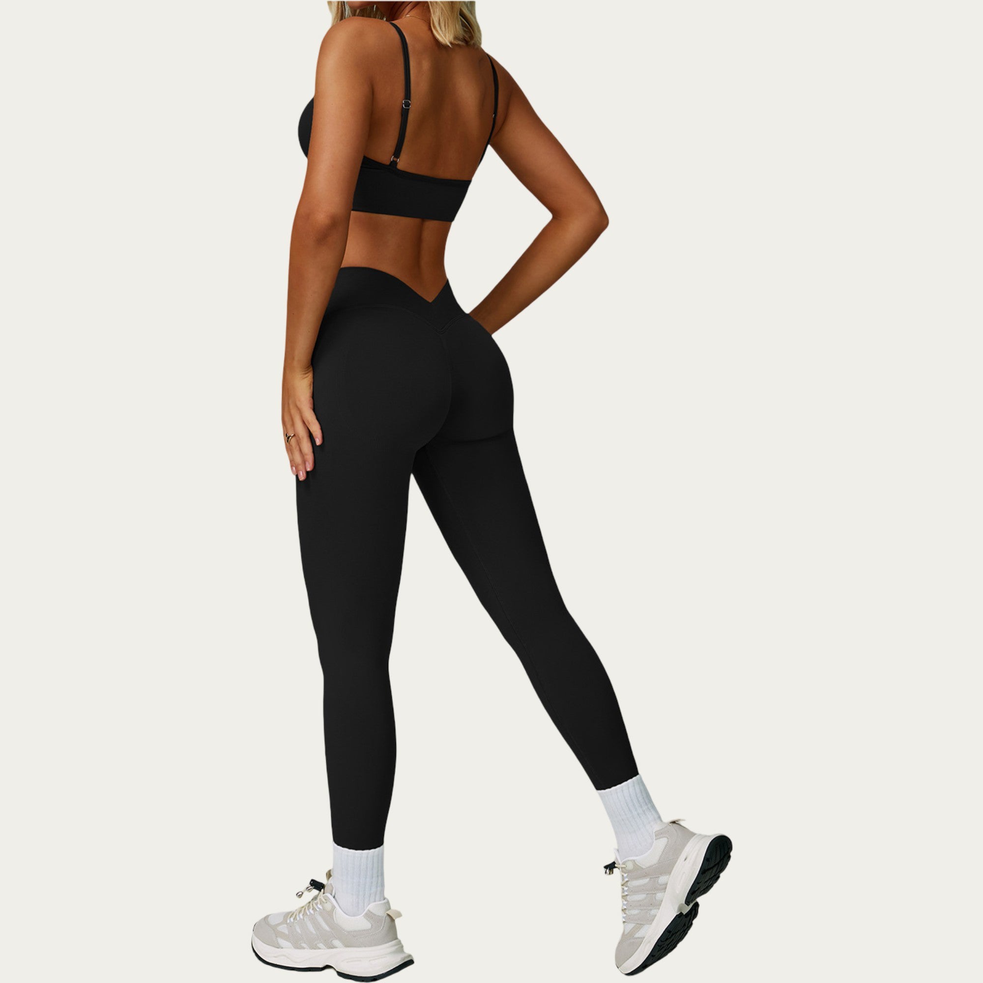 Anna-Kaci Active Women's High Waist Smooth Finish Athletic Leggings with Sculpting Fit Stretch Knit Fabric and Full Length Design