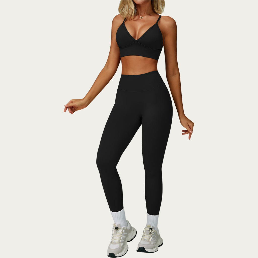 Anna-Kaci Active Women's High Waist Smooth Finish Athletic Leggings with Sculpting Fit Stretch Knit Fabric and Full Length Design