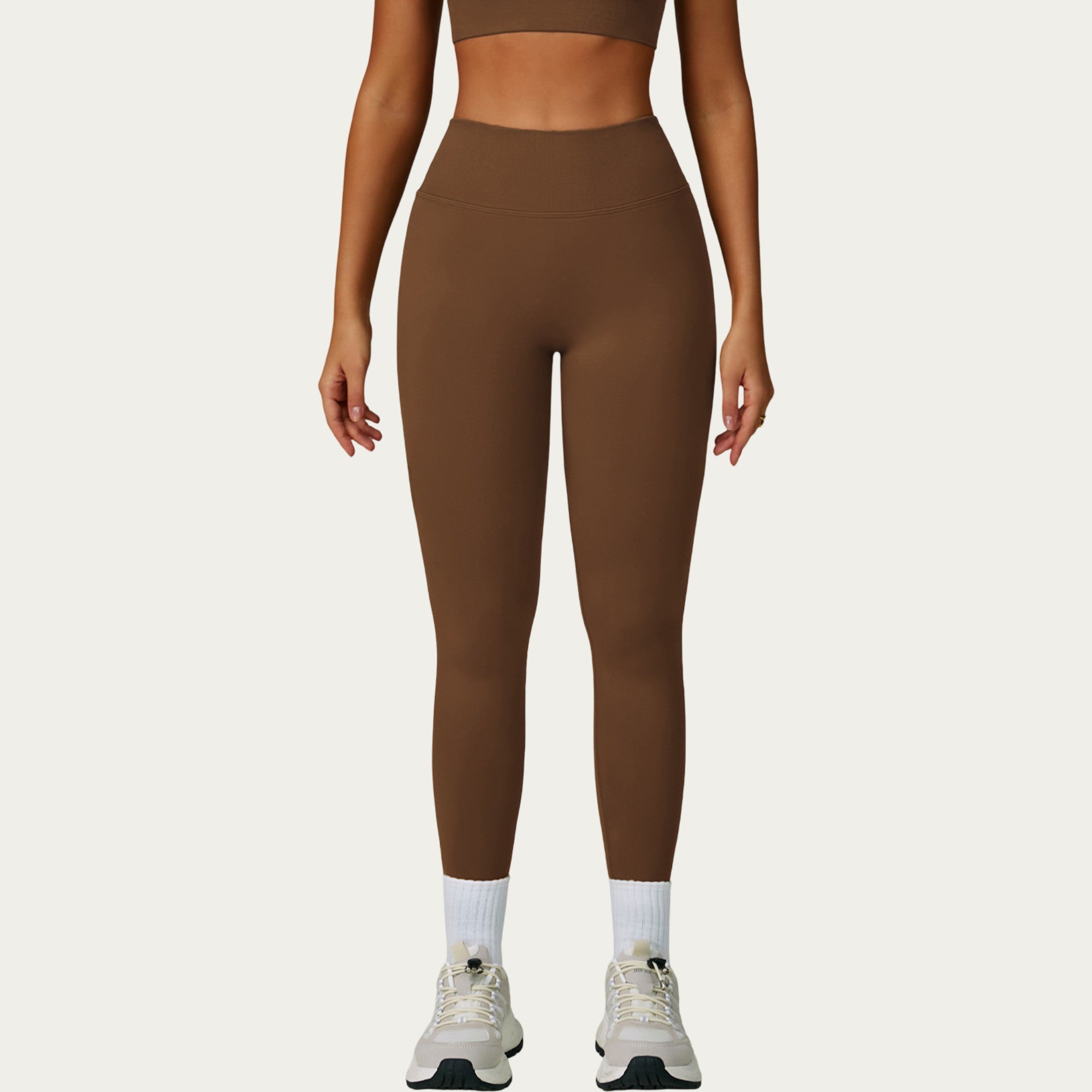 Anna-Kaci Active Women's High Waist Smooth Finish Athletic Leggings with Sculpting Fit Stretch Knit Fabric and Full Length Design