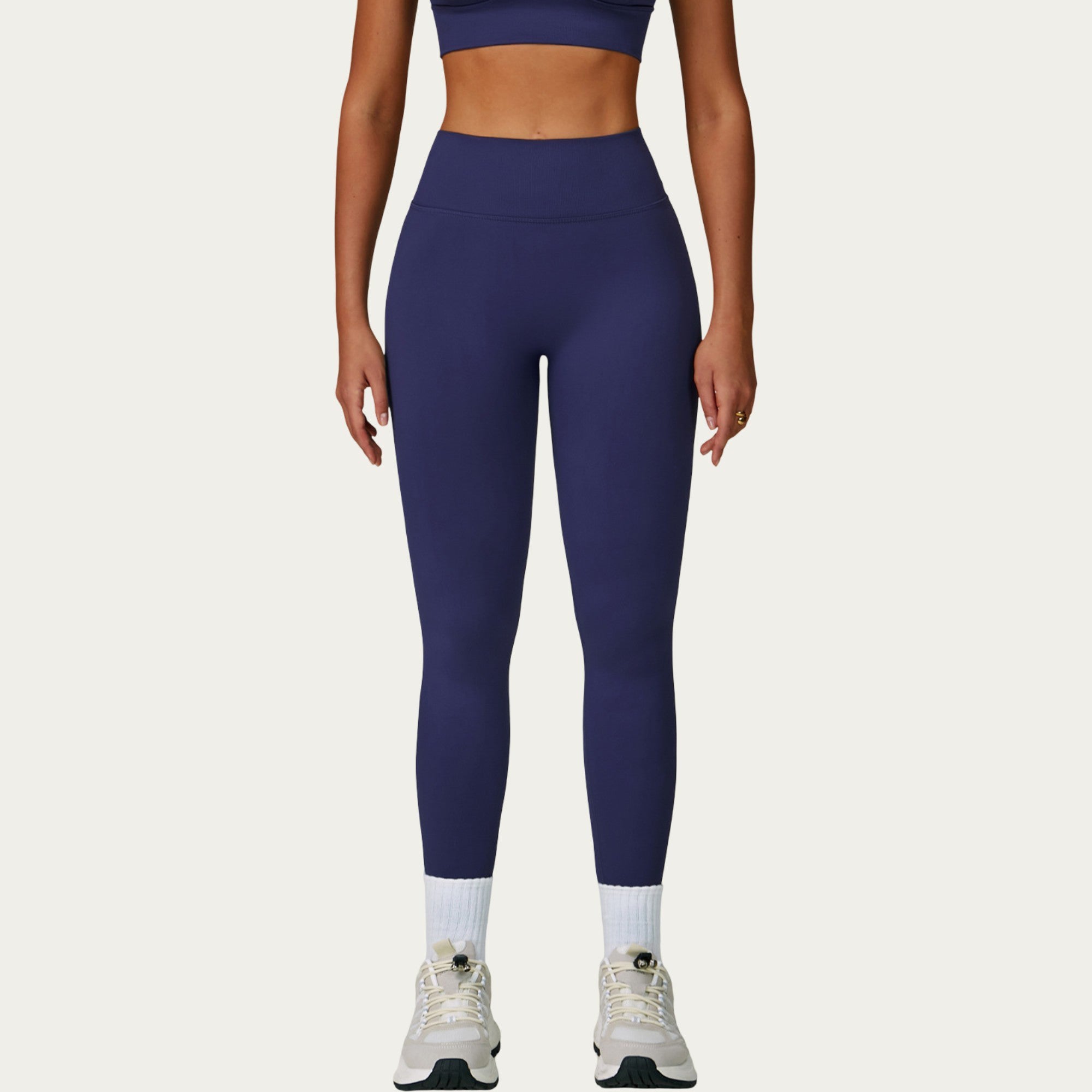Anna-Kaci Active Women's High Waist Smooth Finish Athletic Leggings with Sculpting Fit Stretch Knit Fabric and Full Length Design