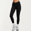 Anna-Kaci Women's High Waist Crossover Workout Leggings Stretch Athletic Yoga Pants for Training Fitness