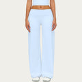 Anna-Kaci Women's High Waist Wide Leg Yoga Pants Stretch Lounge Workout Training Relaxed Athletic Pants