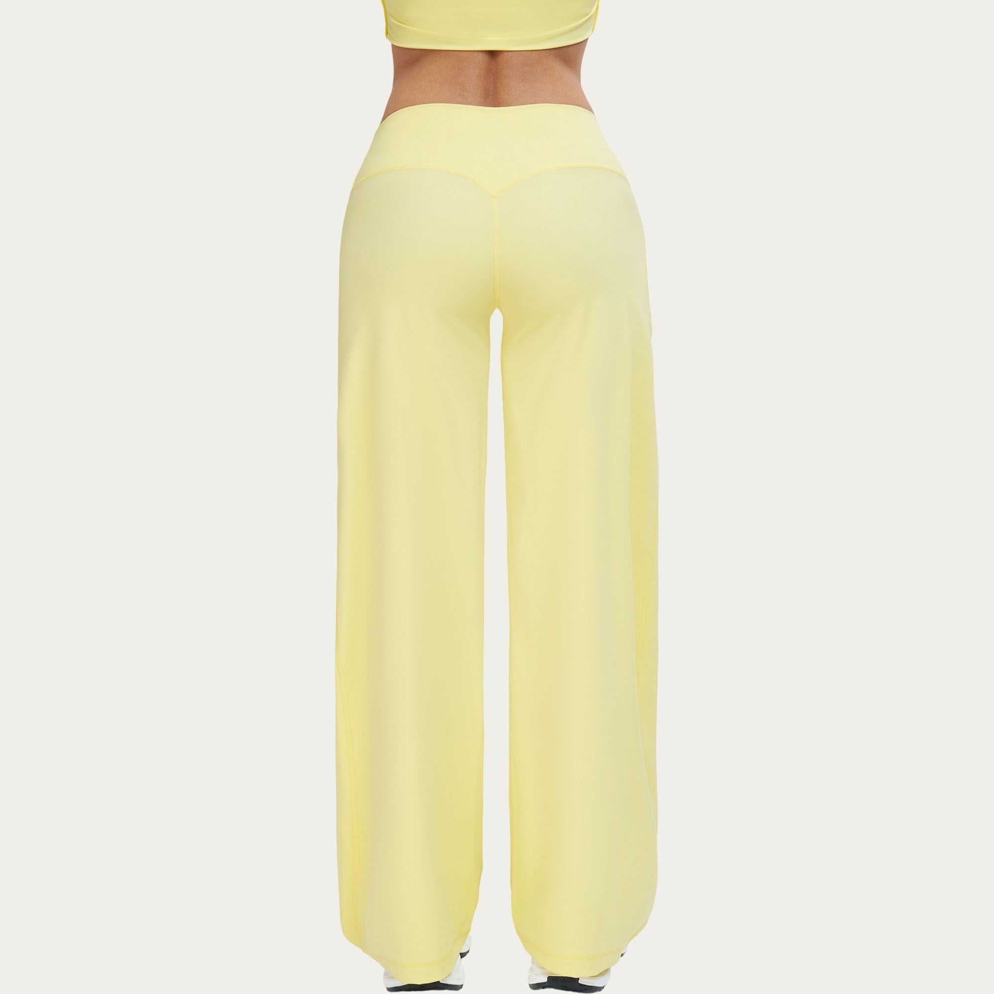 Anna-Kaci Women's High Waist Wide Leg Yoga Pants Stretch Lounge Workout Training Relaxed Athletic Pants