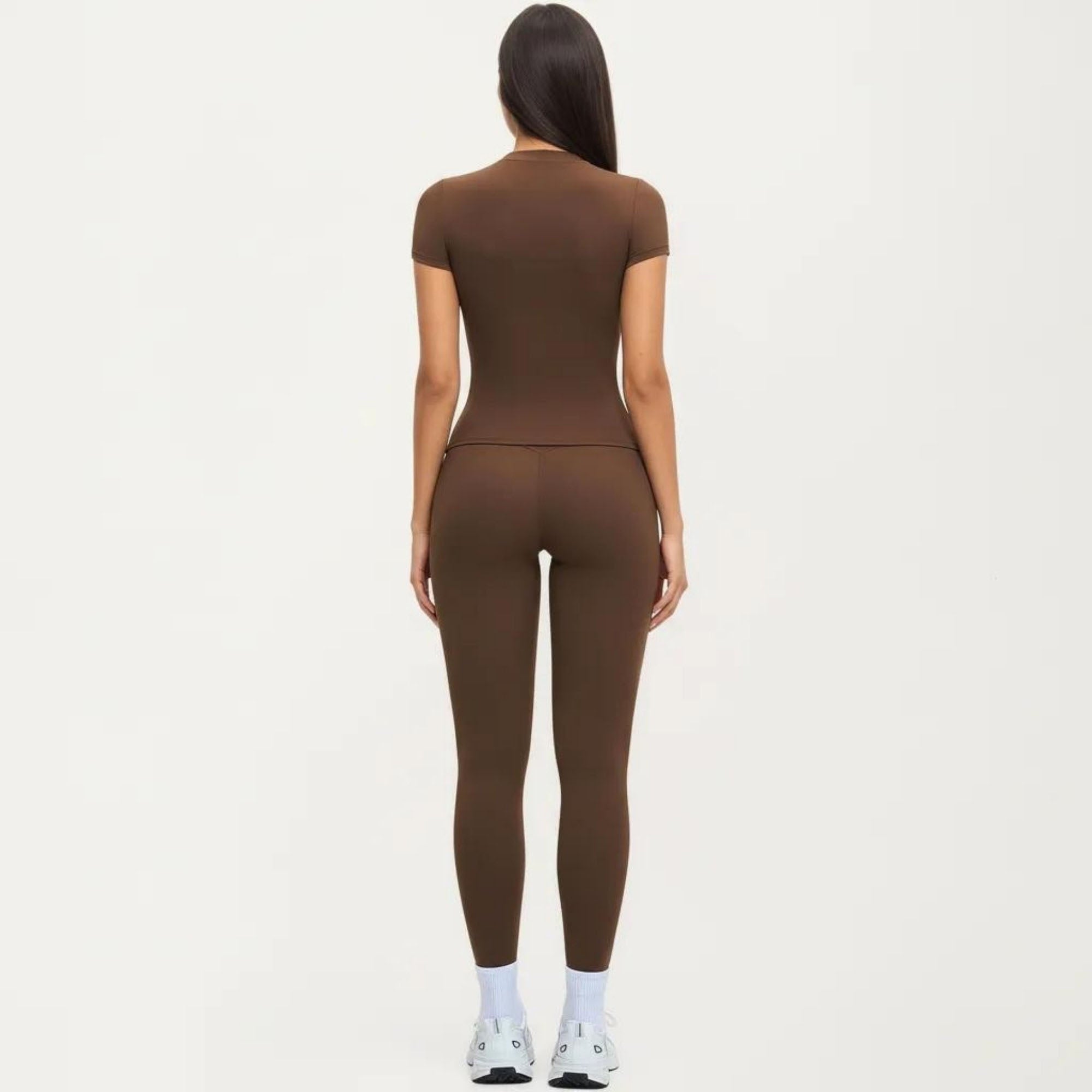 Anna-Kaci Women's Athletic Leggings with High Waist Stretch Support Workout Yoga Running Training Pants