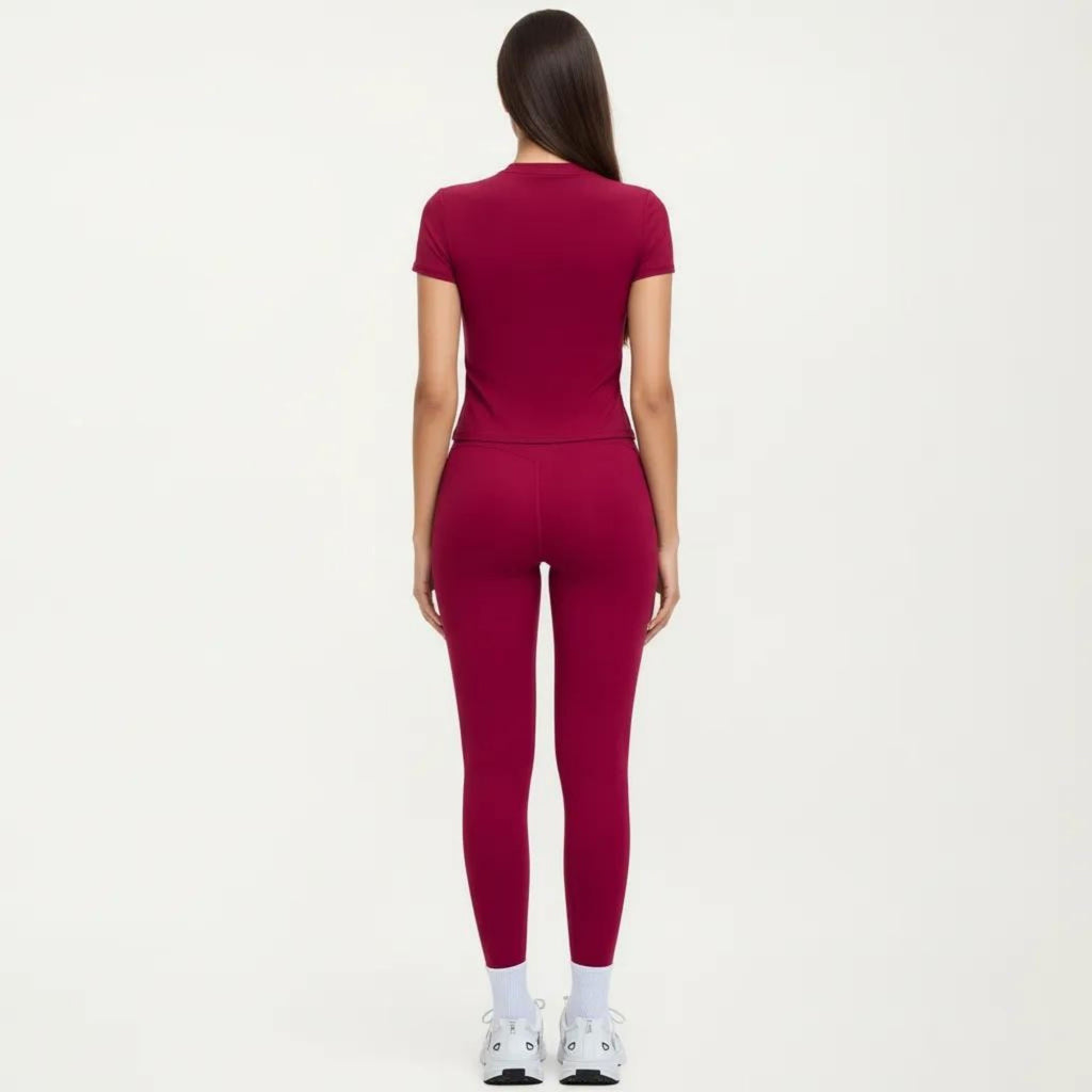 Anna-Kaci Women's Athletic Leggings with High Waist Stretch Support Workout Yoga Running Training Pants