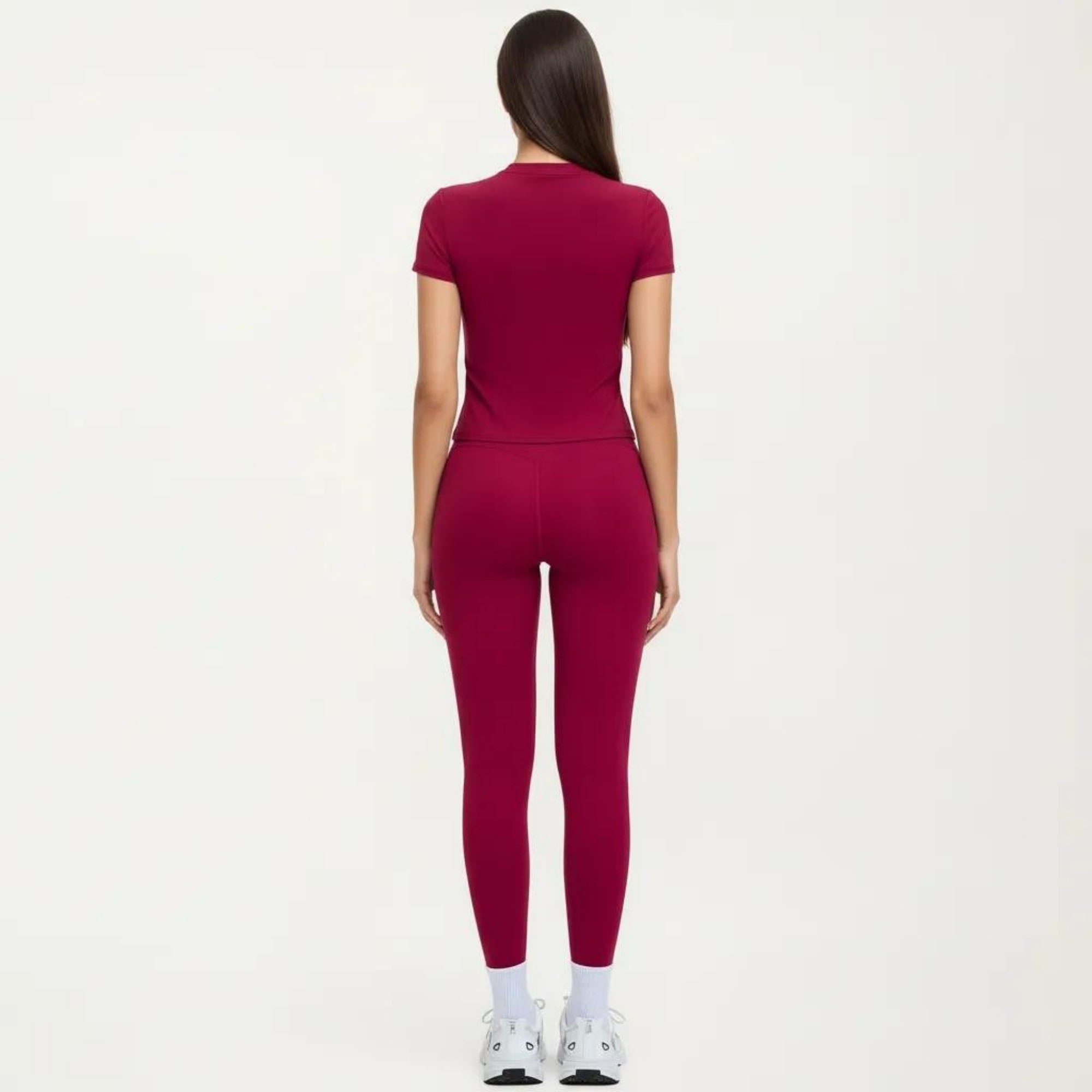 Anna-Kaci Women's Athletic Leggings with High Waist Stretch Support Workout Yoga Running Training Pants